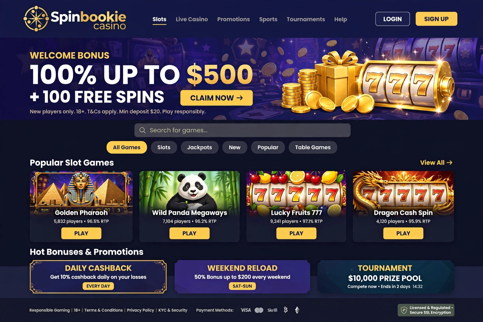 Spinbookie — komplett guide, anmeldelser og tips for norske spillere